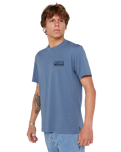 The Rip Curl Mens Sportline F&B T-Shirt in Bluefin