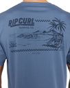 The Rip Curl Mens Sportline F&B T-Shirt in Bluefin