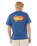 Surf Revival Lined Up T‑Shirt in Light Navy
