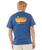 Surf Revival Lined Up T‑Shirt in Light Navy