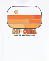 Surf Revival Lined Up T-Shirt in Bone