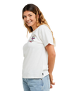 The Rip Curl Womens Archive Butterfly T-Shirt in Bone