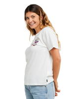 The Rip Curl Womens Archive Butterfly T-Shirt in Bone