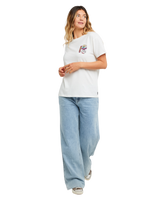 The Rip Curl Womens Archive Butterfly T-Shirt in Bone