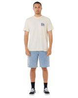 Shaper Address T-Shirt in Bone