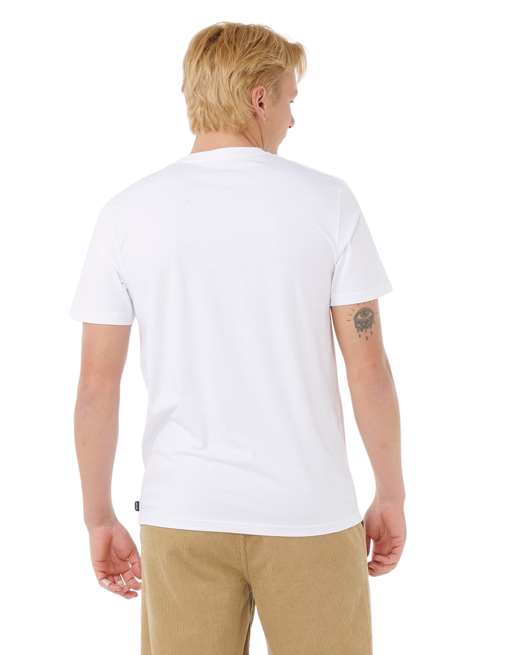 The Rip Curl Mens Sunset T-Shirt in White