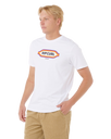 The Rip Curl Mens Sunset T-Shirt in White