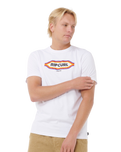 The Rip Curl Mens Sunset T-Shirt in White