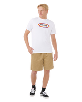 The Rip Curl Mens Sunset T-Shirt in White