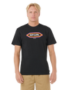 The Rip Curl Mens Sunset T-Shirt in Black