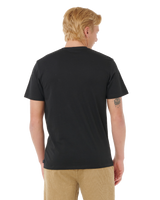 The Rip Curl Mens Sunset T-Shirt in Black