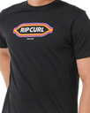 The Rip Curl Mens Sunset T-Shirt in Black