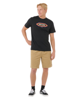 The Rip Curl Mens Sunset T-Shirt in Black