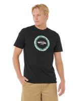 The Rip Curl Mens Filter T-Shirt in Black