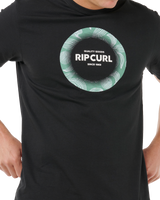 The Rip Curl Mens Filter T-Shirt in Black