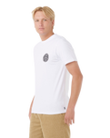 The Rip Curl Mens Drifter T-Shirt in White
