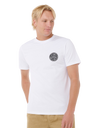 The Rip Curl Mens Drifter T-Shirt in White