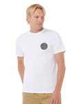 The Rip Curl Mens Drifter T-Shirt in White