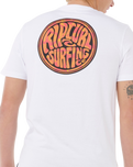 The Rip Curl Mens Drifter T-Shirt in White