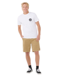 The Rip Curl Mens Drifter T-Shirt in White