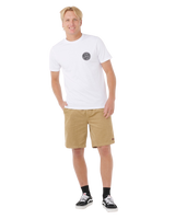The Rip Curl Mens Drifter T-Shirt in White
