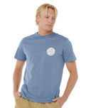 Drifter T-Shirt in Bluefin