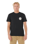 The Rip Curl Mens Drifter T-Shirt in Black