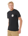 The Rip Curl Mens Drifter T-Shirt in Black