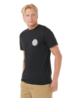 The Rip Curl Mens Drifter T-Shirt in Black