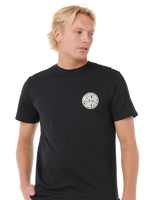 The Rip Curl Mens Drifter T-Shirt in Black