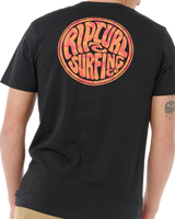The Rip Curl Mens Drifter T-Shirt in Black