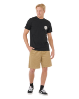 The Rip Curl Mens Drifter T-Shirt in Black