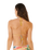 Hotel Malibu Sliding Tri Bikini Top in Multi