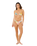 Hotel Malibu Sliding Tri Bikini Top in Multi