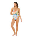 Hotel Malibu Cheeky One Piece Swimsuit in Multi