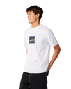 The Rip Curl Mens Rip Script Icon T-Shirt in White