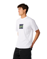 The Rip Curl Mens Rip Script Icon T-Shirt in White
