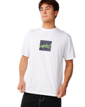 The Rip Curl Mens Rip Script Icon T-Shirt in White