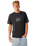 Rip Script Icon T-Shirt in Washed Black