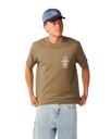 The Rip Curl Mens Search Icon T-Shirt in Walnut