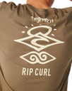 The Rip Curl Mens Search Icon T-Shirt in Walnut