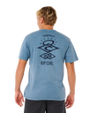 Search Icon T-Shirt in Bluefin