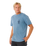 Search Icon T-Shirt in Bluefin