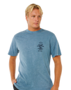 Search Icon T-Shirt in Bluefin
