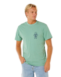 The Rip Curl Mens Search Icon T-Shirt in Aloe