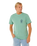The Rip Curl Mens Search Icon T-Shirt in Aloe