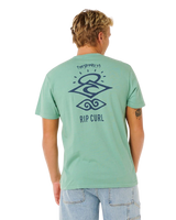 The Rip Curl Mens Search Icon T-Shirt in Aloe