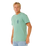 The Rip Curl Mens Search Icon T-Shirt in Aloe