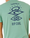 The Rip Curl Mens Search Icon T-Shirt in Aloe