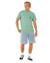 The Rip Curl Mens Search Icon T-Shirt in Aloe
